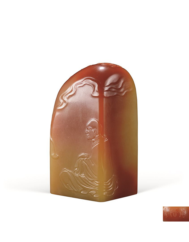 拍卖时间:2017年6月19日  专场名称:璞石——国石篆刻  拍卖会名称