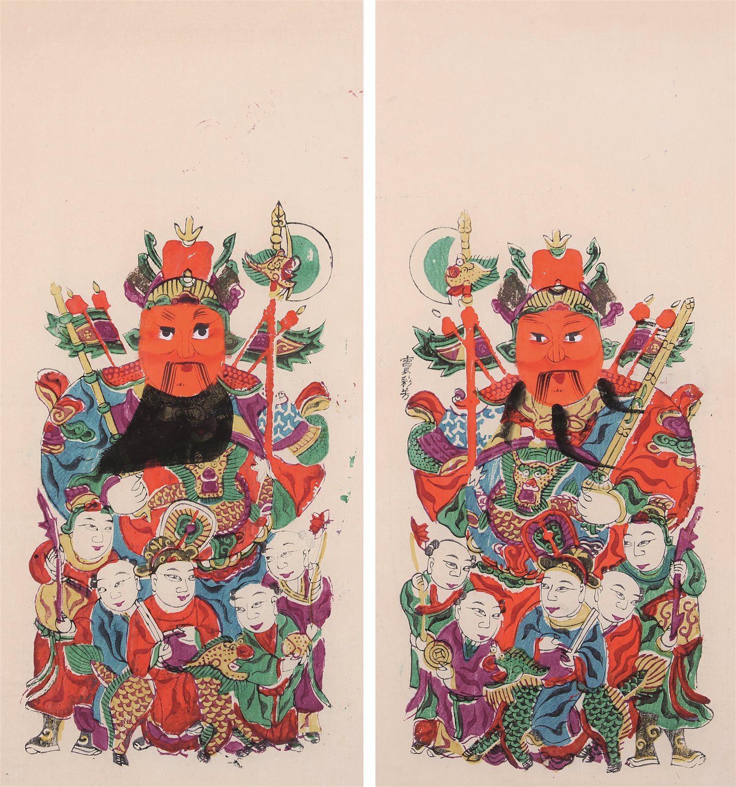 古びた蔵『唐代 大唐貞観 古銅彫 塗金双龍戲珠象耳炉』