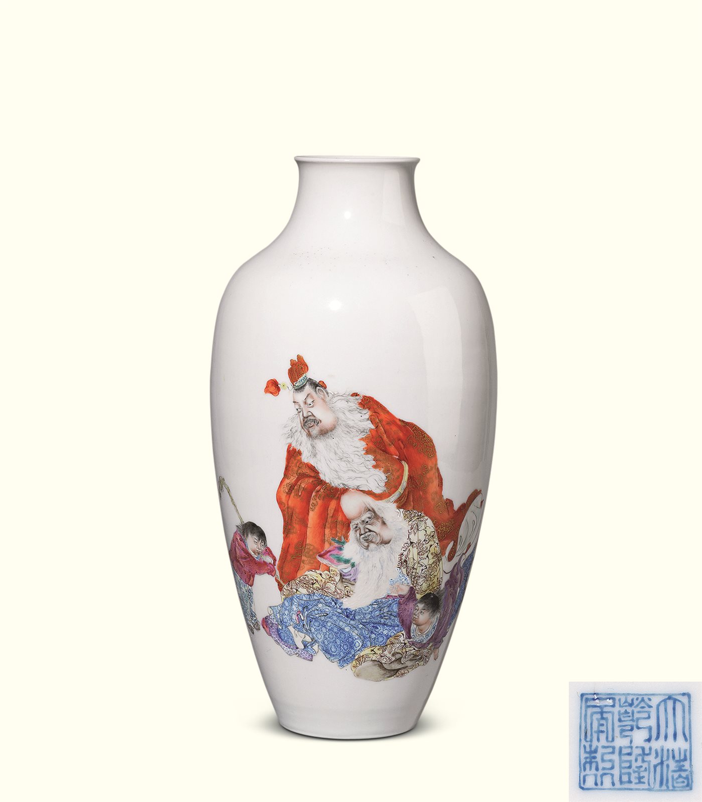 【海】中国美術品　清時代　萬福优問　人物粉彩　花瓶　酒器　骨董品 時代品 海】中国美術品 清時代 萬福优問 人物粉彩 花瓶 酒器 骨董